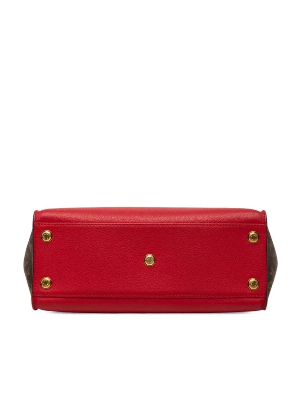 Louis Vuitton Monogram on My Side MM 2-Way Shoulder Bag Rouge Rabbit Brown